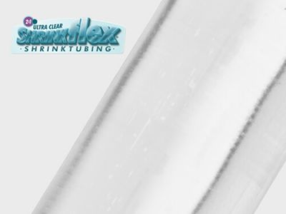 Schrumpfschlauch transparent aus PVC 21 Shrinkflex Ultra Clear